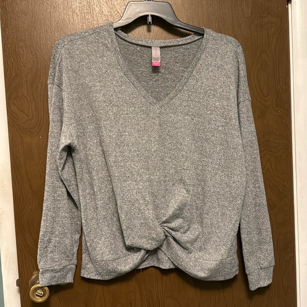 No Boundaries gray light weight sweater size XXL (19)